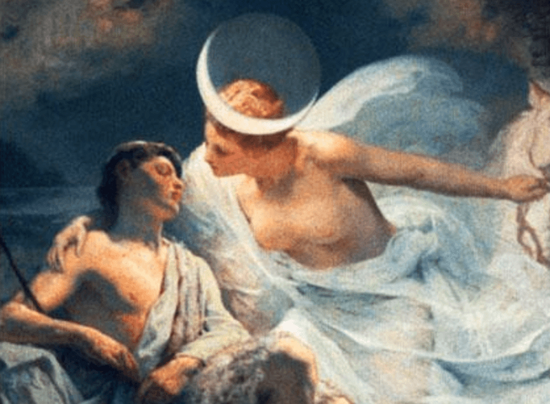 Mythe de Sélène, la déesse Luna