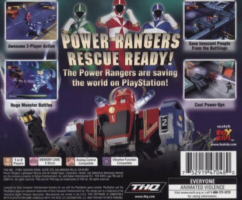 Mengenang Power Rangers: Lightspeed Rescue PS1 – Gameplay, Misi, dan Rahasia Seru